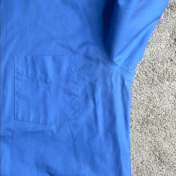 Stafford Blue Dress Shirt Classic Design - Picture 5 of 6